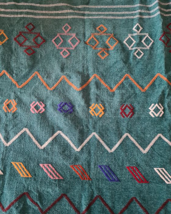 Tapete Kilim em linho