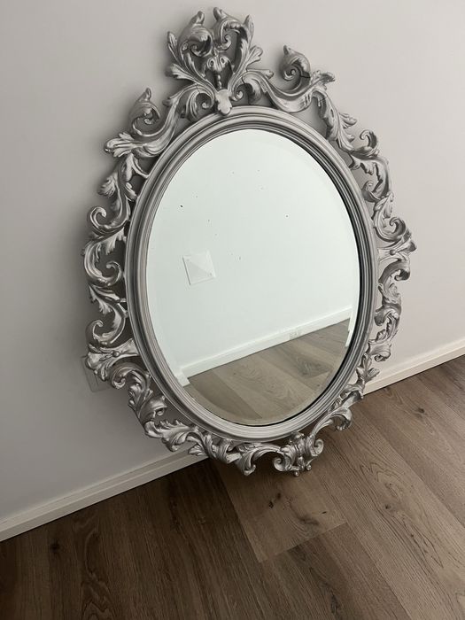 Espelho vintage prateado