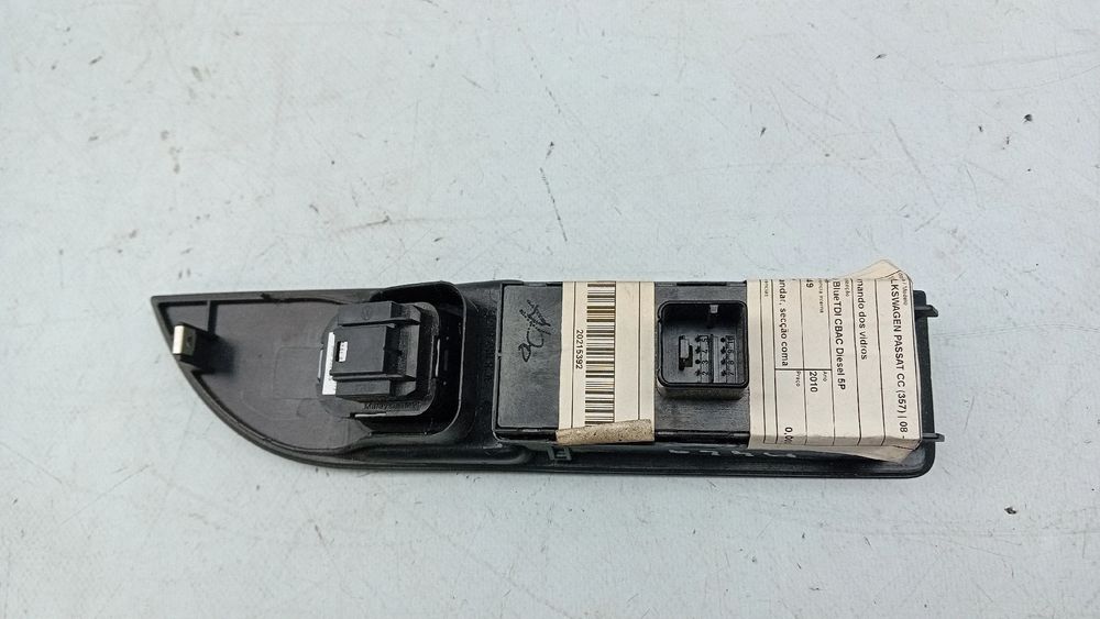 Comando / botão / interruptor vidros frente esquerdo VOLKSWAGEN Passat
