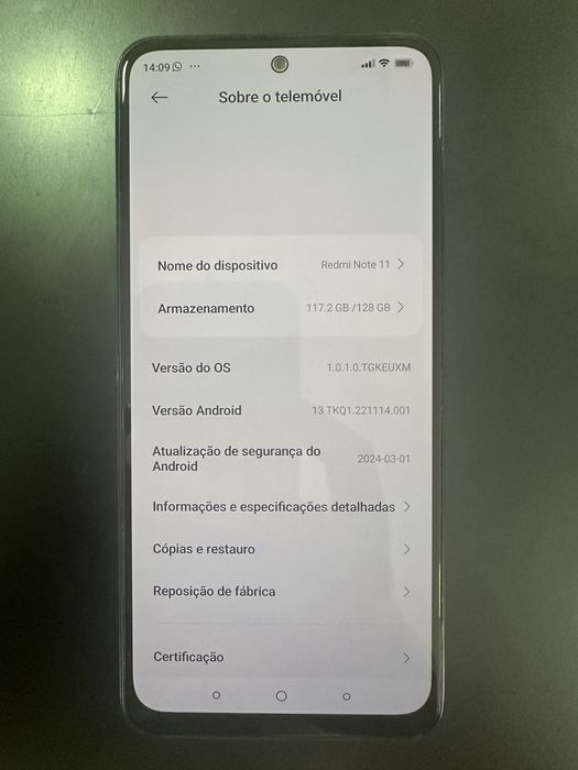 Xiaomi Redmi Note 11 + 7 capas + 4 protecao ecra