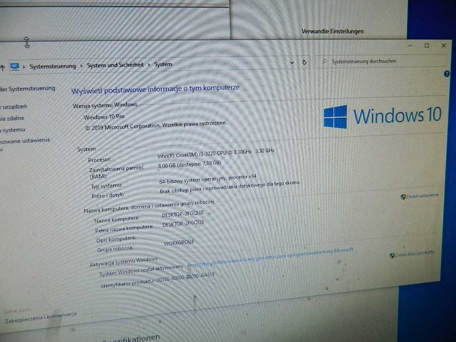 Komputer Terra Core i3-3220 8GB DDR3 500GB