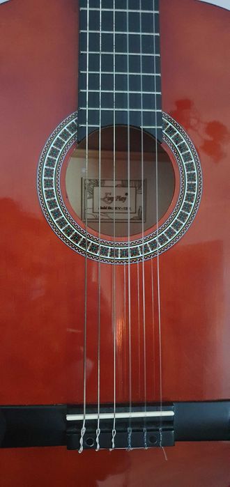 Gitara ever play z pokrowcem i stroikiem strun.