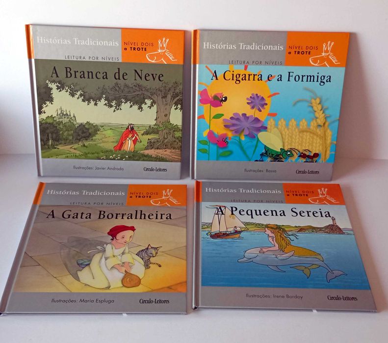 Livros da Coleção - Histórias Tradicionais - Leitura por níveis