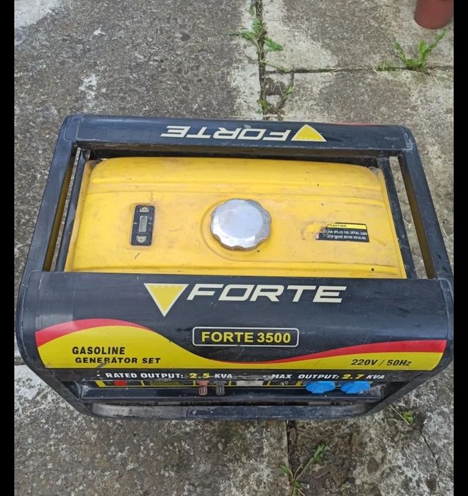 Генератор форте 3500 е / 1 фаази