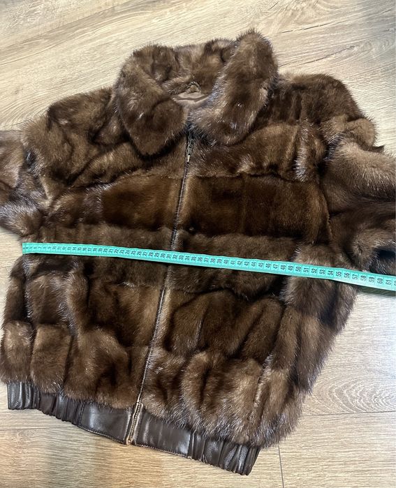 Норкова шуба бомбер