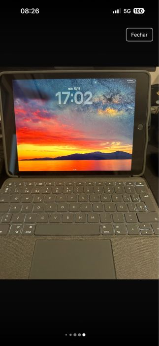 Capa teclado Logitech Combo Touch for iPad