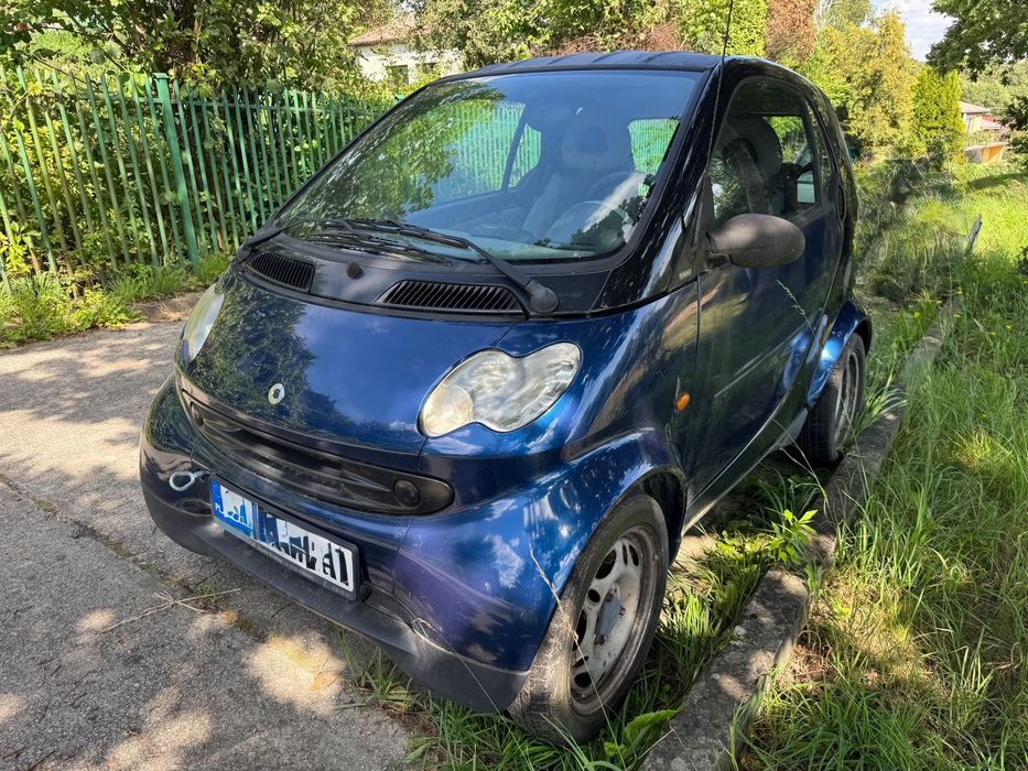 Smart Fortwo Smart ForTwo 2002 0.6 43KM pali jeździ niski km bez prawa rejestracji
