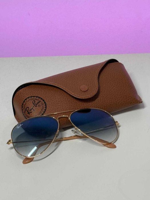 Ray-Ban aviator gradient como novos