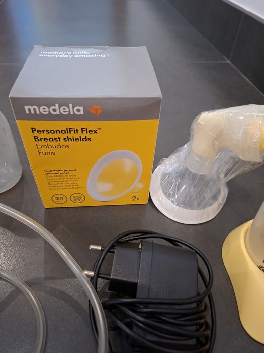 Bomba Medela tirar leite com acessórios