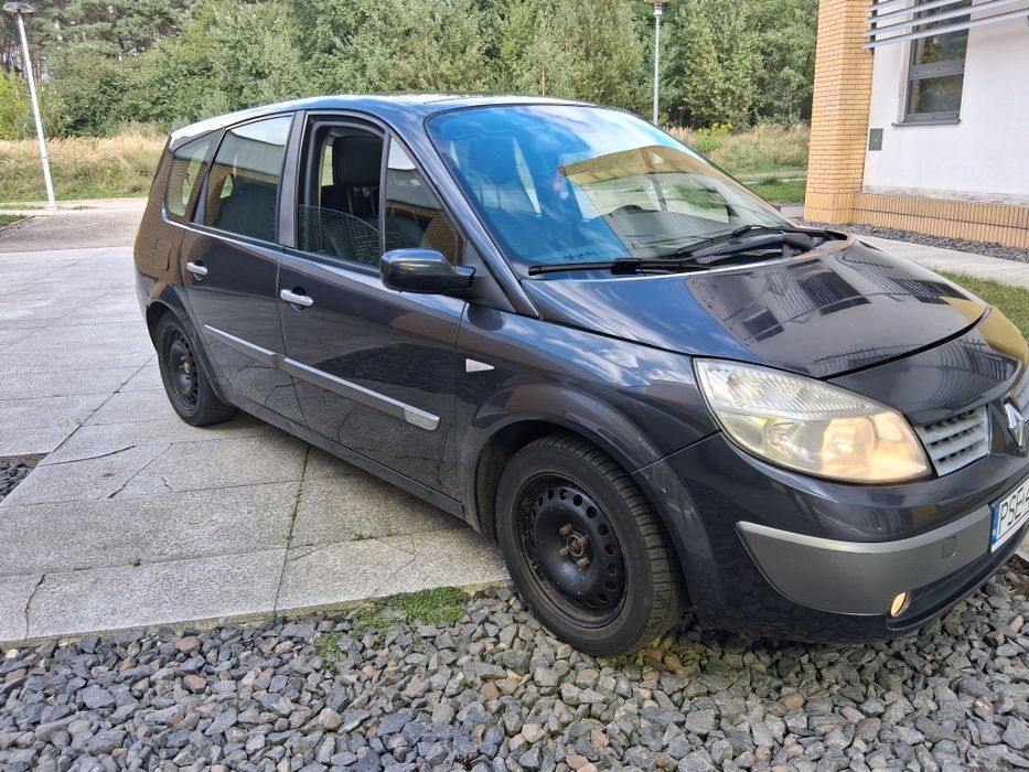Renault Scenic 2005 rok 1,6 benzyna gaz siedem miejsc