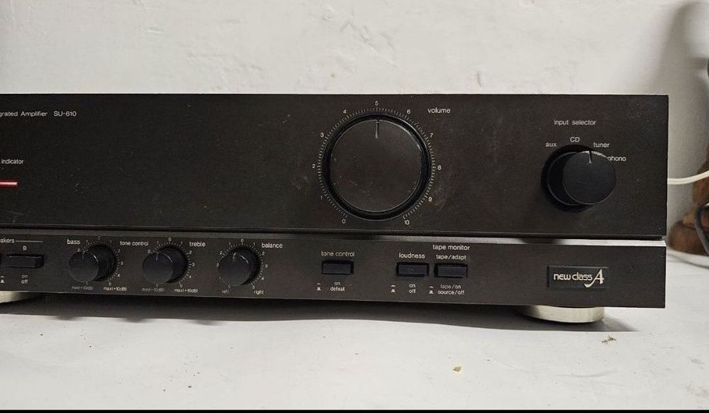 Stereo Wzmacniacz Technics SU-610, 2 x 80 W (DIN), Japan