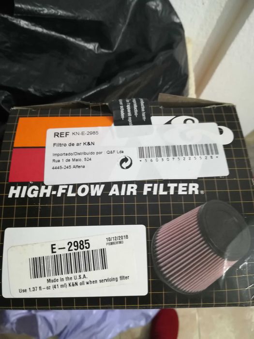 Filtro K&N para mini  contryman