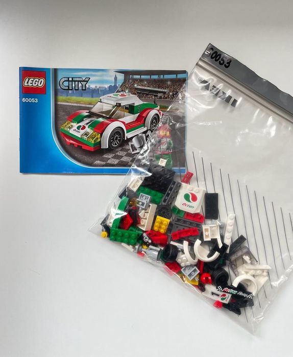 Klocki Lego samochód wyścigowy 60053