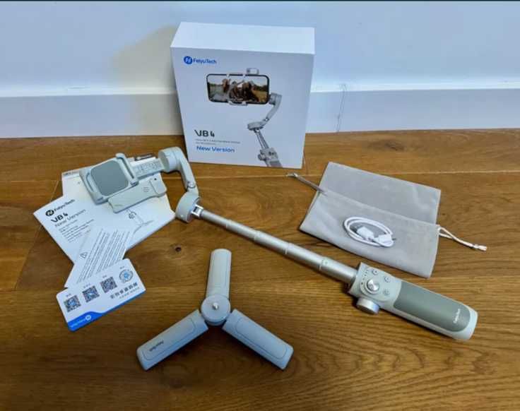 FeiyuTech VB4 New Version z AI Tracking gimbal do telefonu