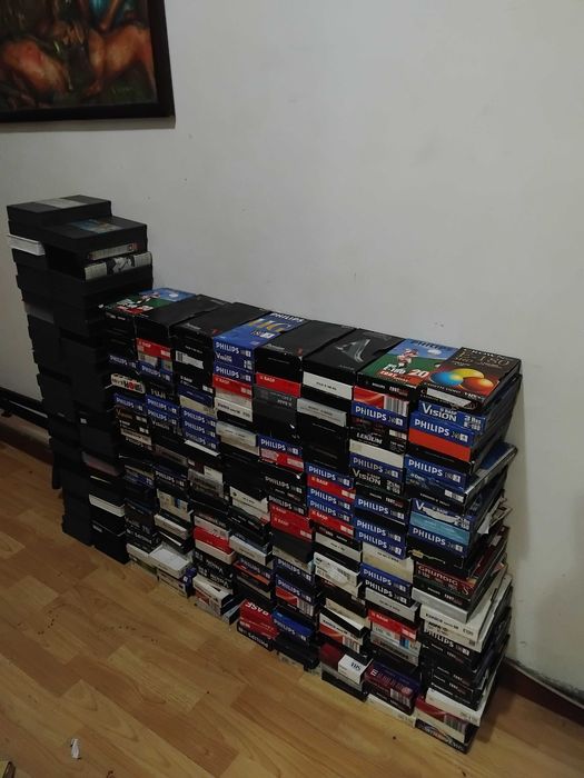 Para quem gostar de  cassettes VHS
