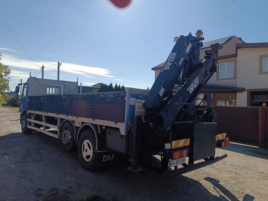 Продам DAF CF 75.310 Кран Маніпулятор на радіокеруванні