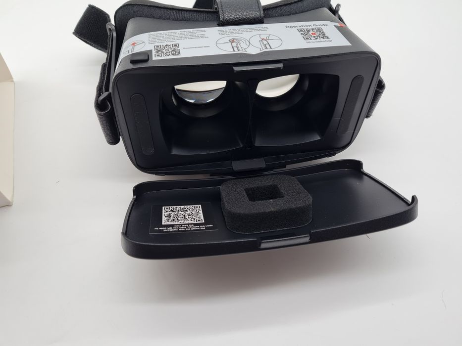 DESTEK Okulary V5 gogle VR do iPhone Samsung czarne