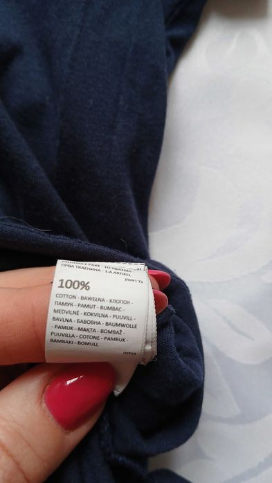 Koszulka granatowa Sinsay roz. 140