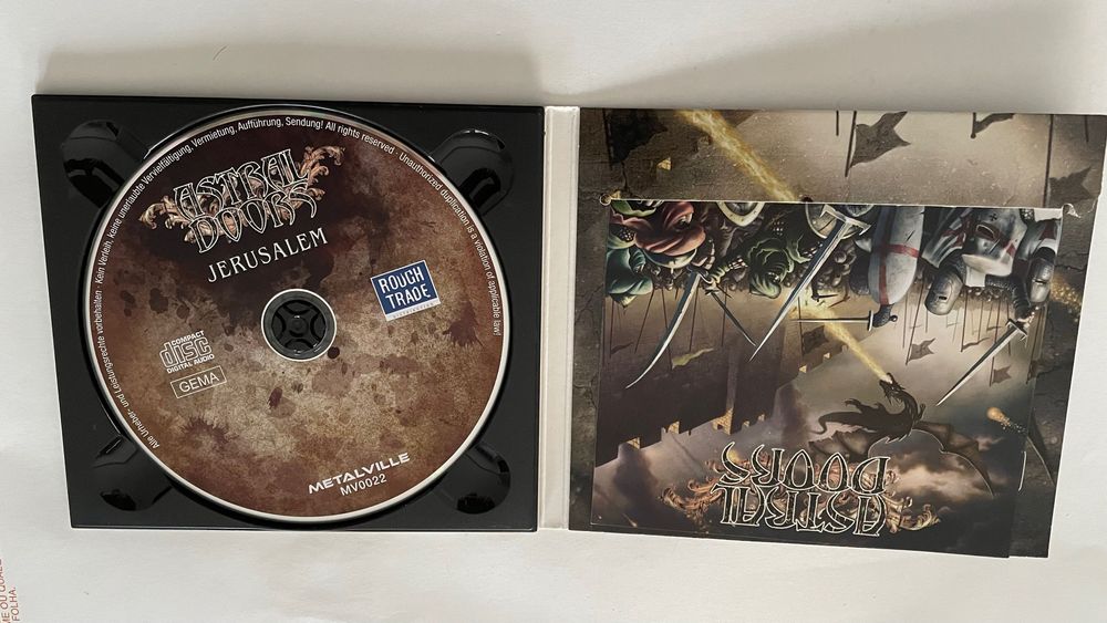 Astral Doors ‎– Jerusalem - cd