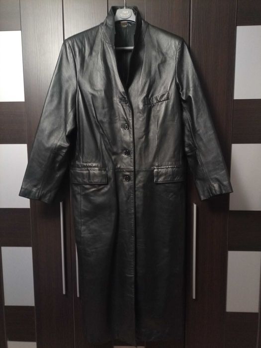 Płaszcz z naturalnej skóry