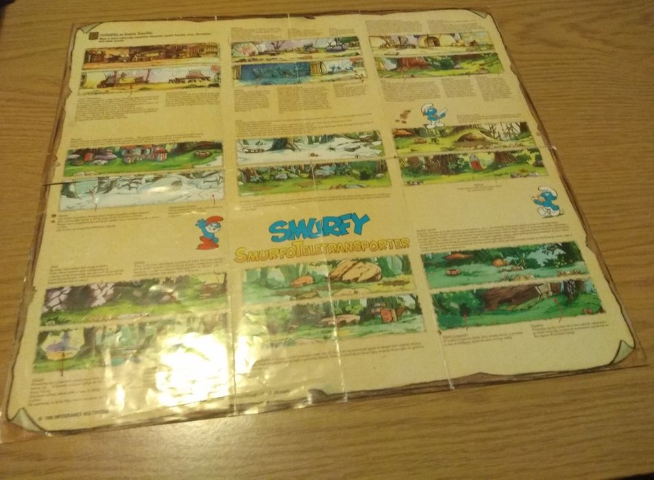 Smurfy SmurfoTeletransporter Infogrames gra komputerowa CD Big box