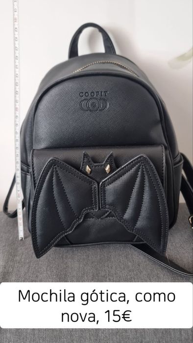 Mochila góthica, como nova