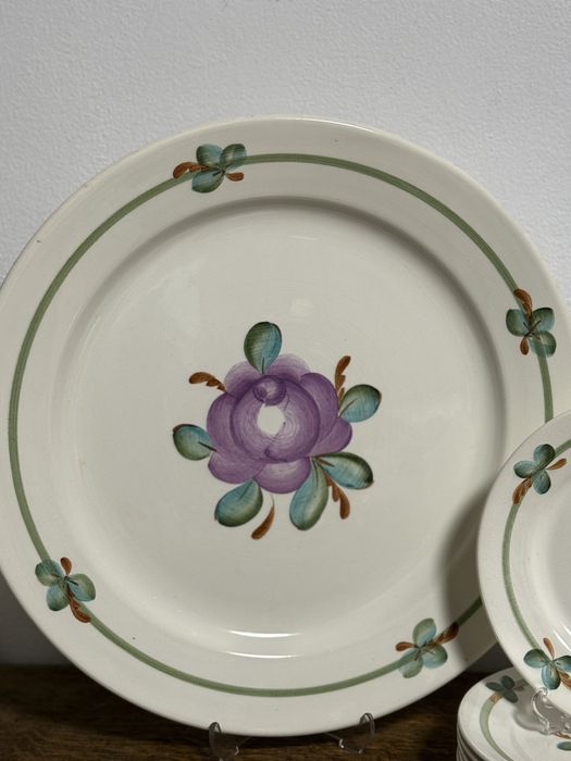 Вінтажний сервіз для десертів Буди «Живопис». В. Куц.