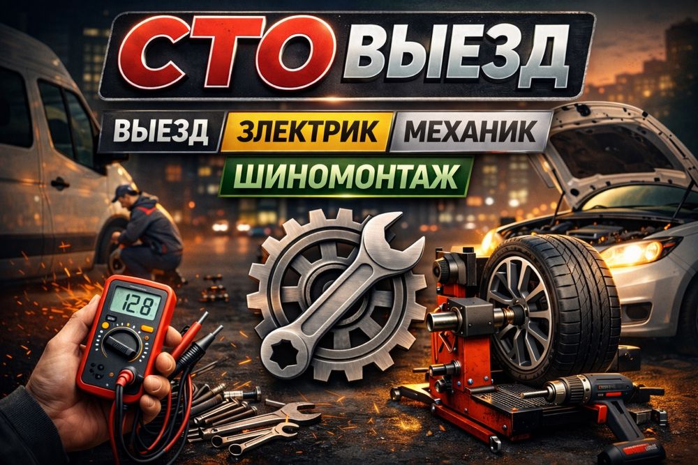 СТО НА ВЫЕЗД, приедем и починим вашу машину