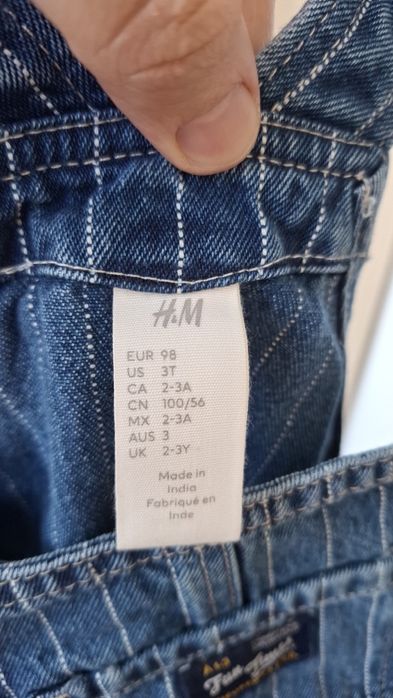Новий джинсовий сарафан HM 98p.