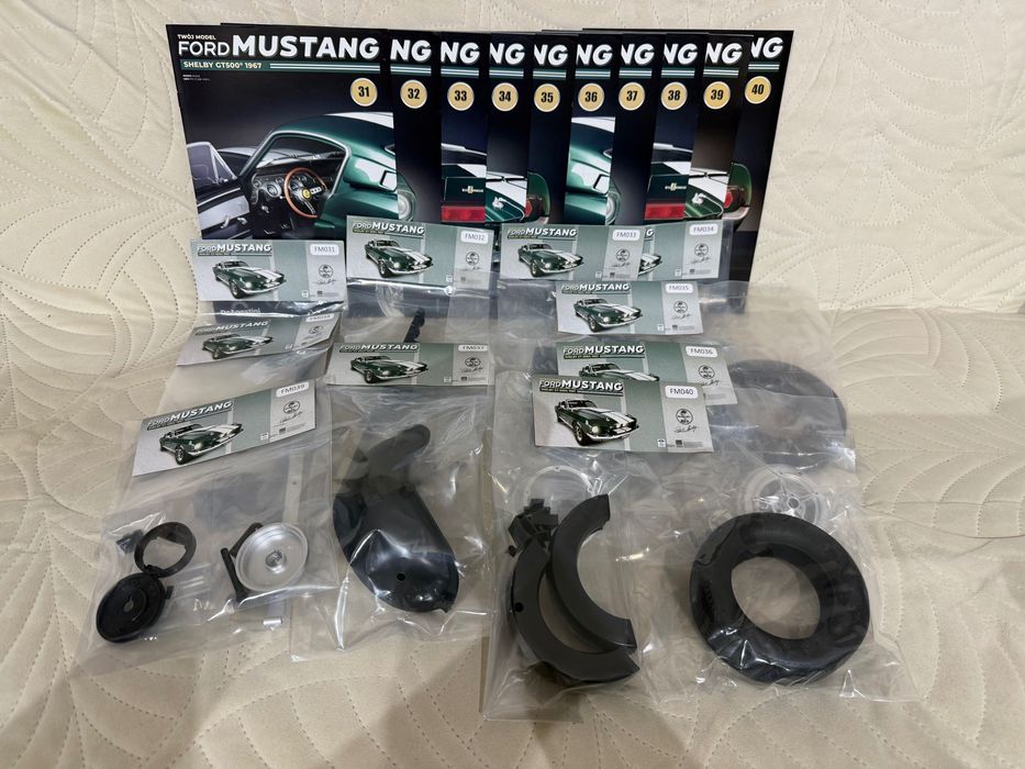 Ford Mustang Shelby GT500 - DeAgostini - numery 1 do 44