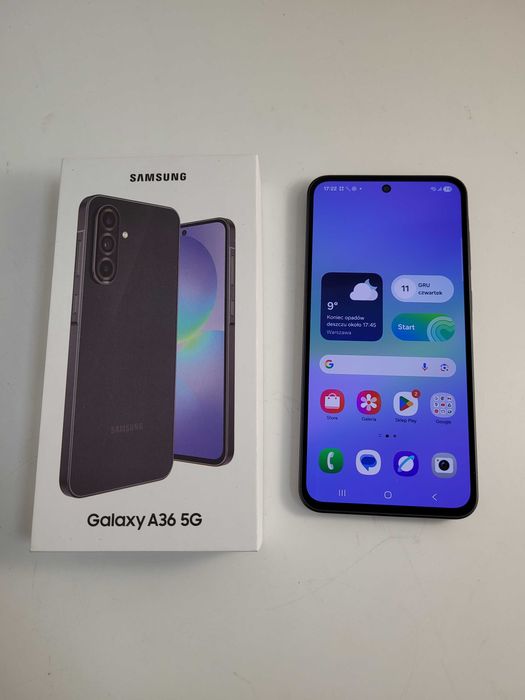 telefon Samsung A 36 128GB komplet NOWY!