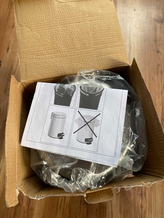 Kosz na śmieci Wenko 3L do łazienki / biura