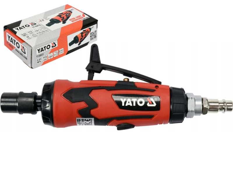 Szlifierka prosta pneumatyczna Yato 125 mm 25000 RPM regulacja obrotów