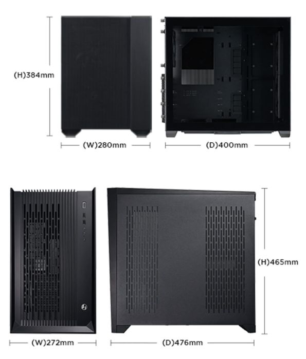 Caixa PC Lian LI o11 mini AIR