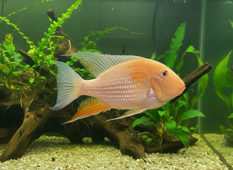 Ziemiojad Heckela Albino- Aqua-Tech