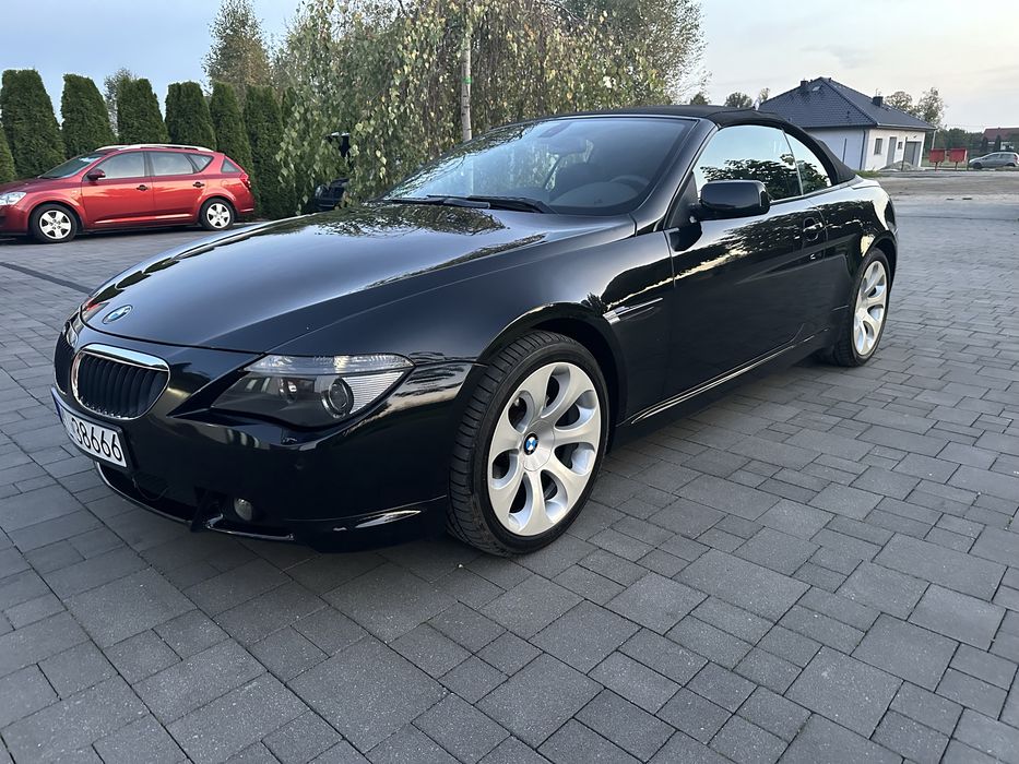 Bmw 6 Cabrio SMG 630 e64 . Zadbana