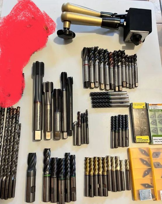 Buris, pastilhas, medidor ferramentas ,diversos