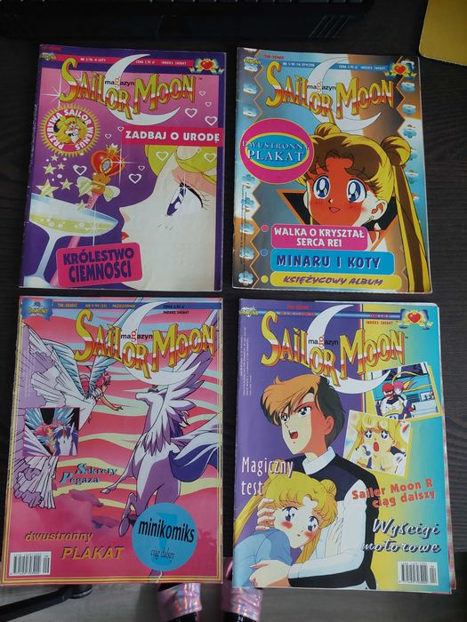 Sailor Moon Czarodziejka z księżyca magazyn 98-99rok