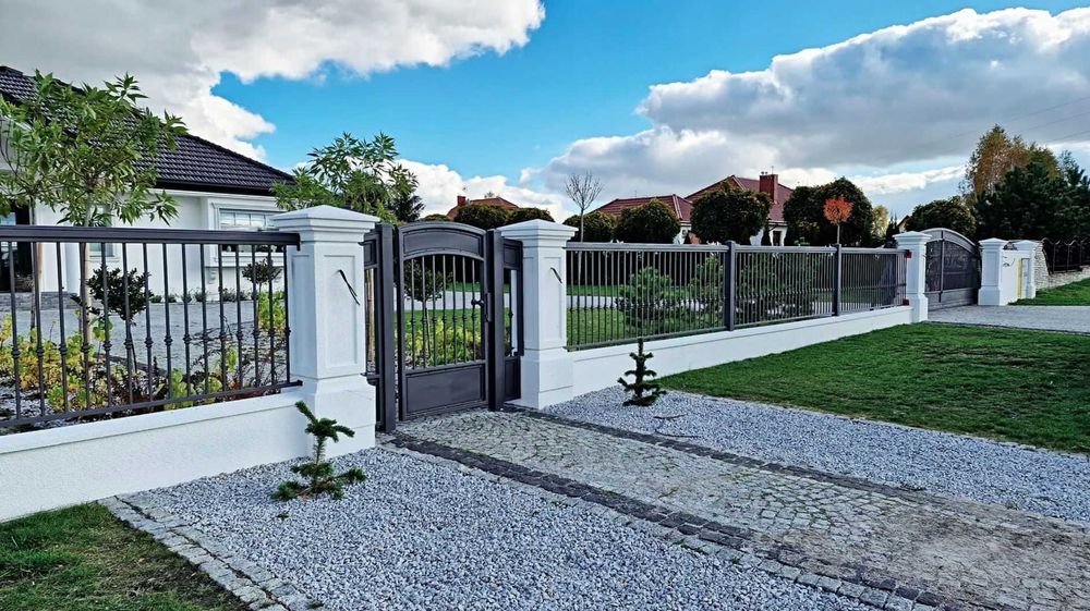 Ogrodzenia Betonowe Dworkowe,Słupki,podmurówki,Stylowe,Bloczki Gładkie