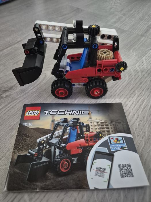 LEGO Technic 42116 – Ładowarka czołowa | Komplet + instrukcja+pudełko