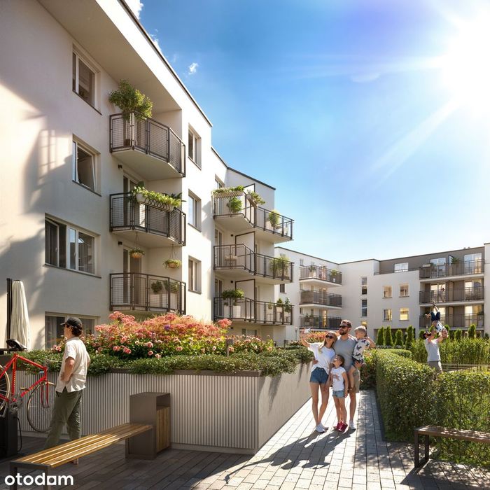 2-pokojowe mieszkanie 39m2 + balkon