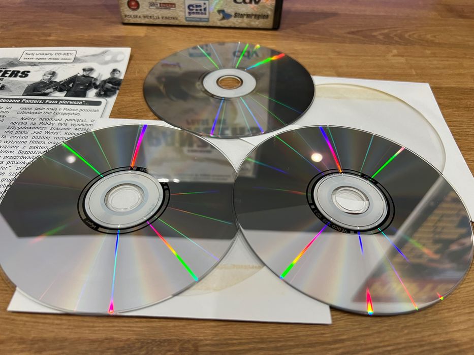 Codename: Panzers - Phase One (PC PL 2004) DVD BOX polskie wydanie