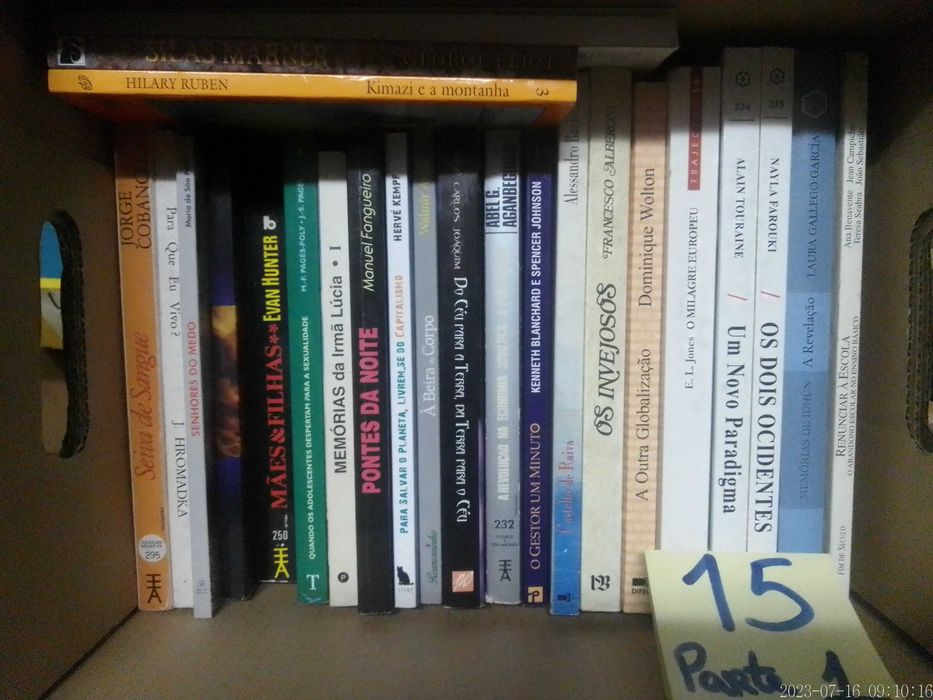 LOTE 15 Pt 1  LIVROS Diversos - Vendidos INDIVIDUALMENTE Vários Preços