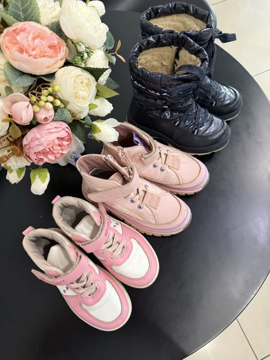 сапожки Fila для дівчинки весняні ботінки 18,5 19 см 29 р