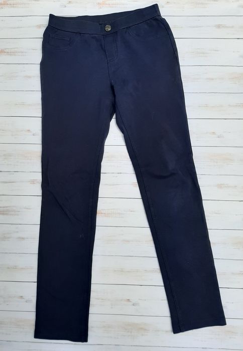 Шкільні штани темно-синього кольору для дівчинки