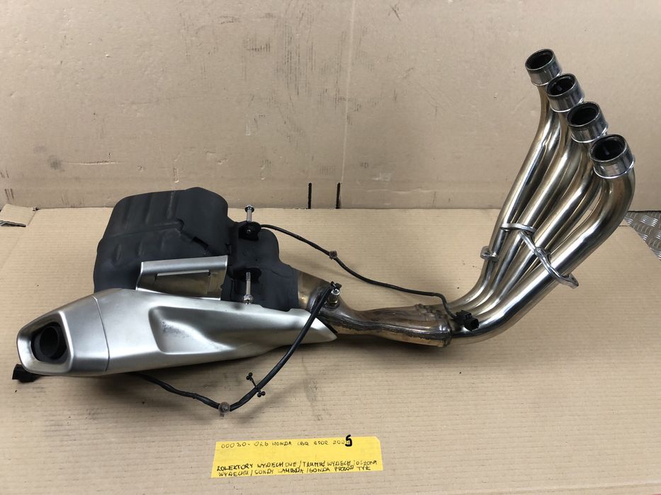 Honda CBR 650R Kolektory Wydechowe Tłumik Wydech Osłona Wydechu Sondy
