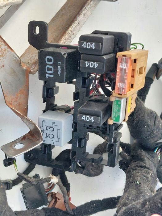 VW T5 Van instalacja wiązka kokpitu 2-drzwi 2.5 TDI Bnz Automat…
