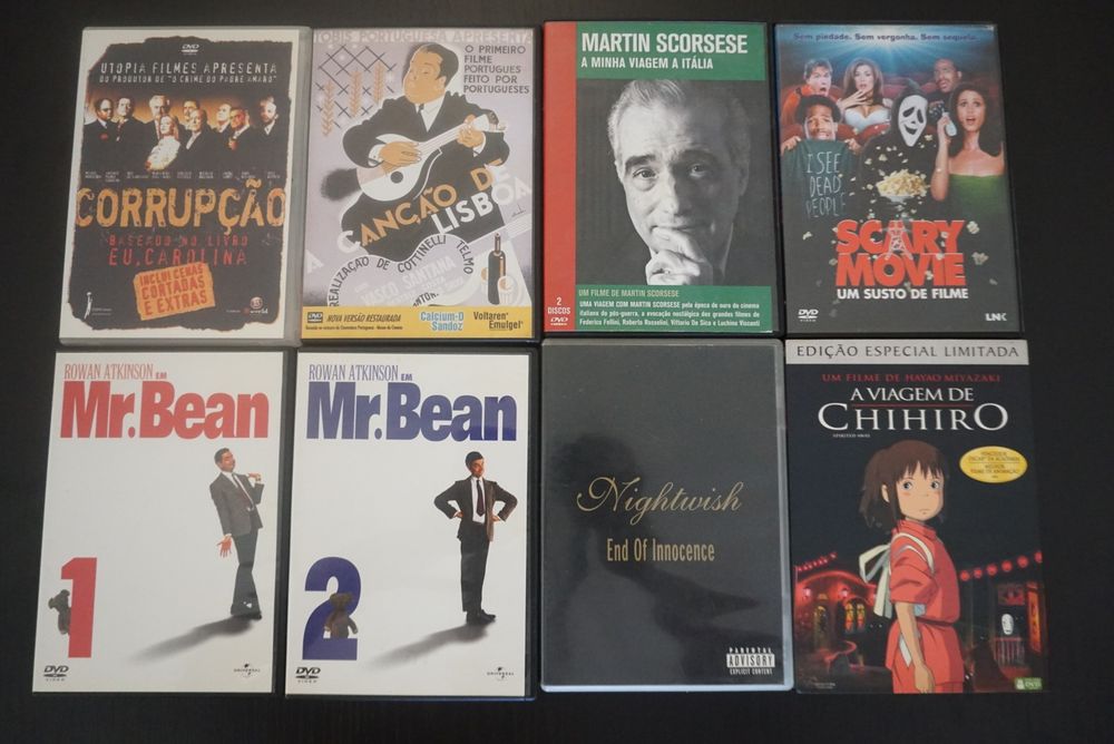 Filmes DVD. Descontos no interior.