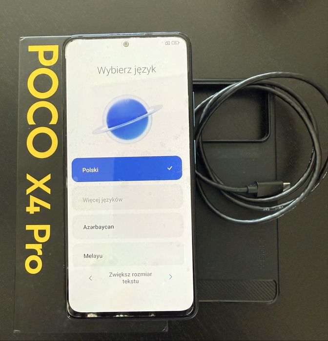 Telefon POCO X4 Pro 5G 6/128 GB – stan bardzo dobry + etui Spigen GRATIS