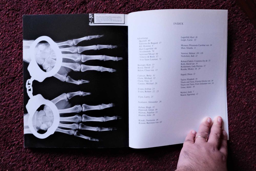 'Helmut Newton's Illustrated Nº 1 – Nº 4 | Complete Edition' (2000)